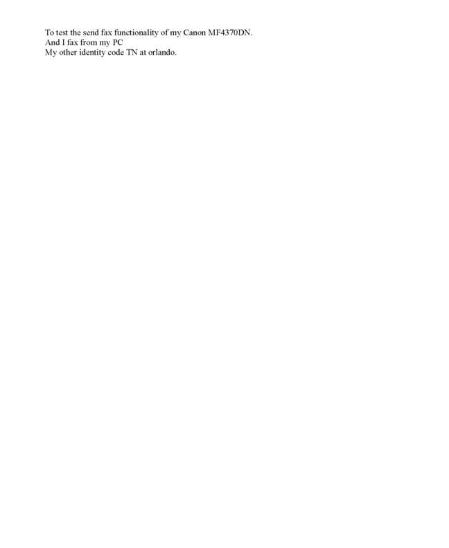 fax page