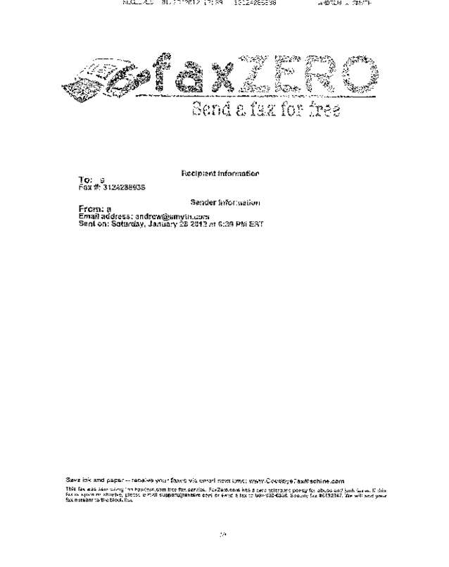 fax page