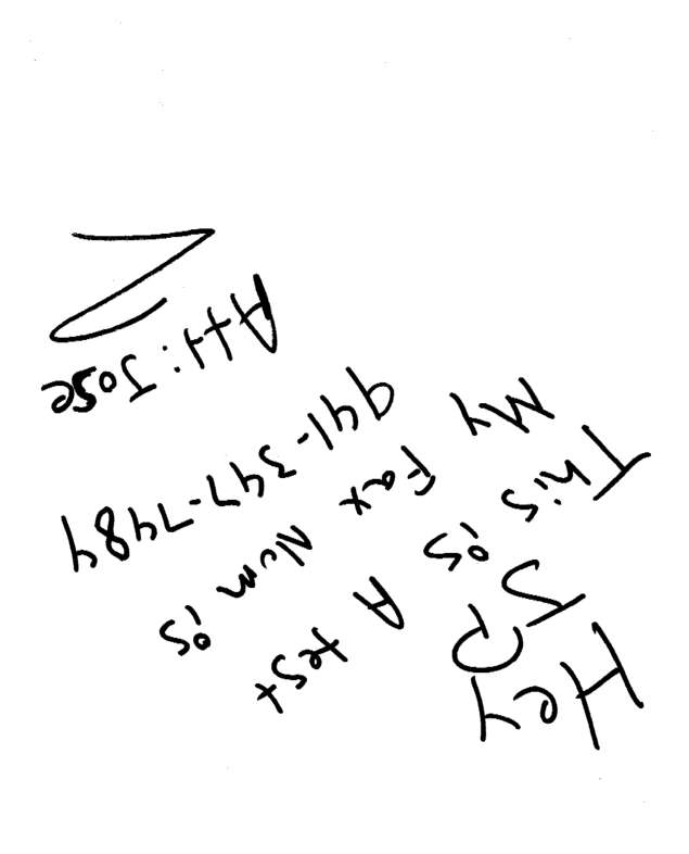 fax page