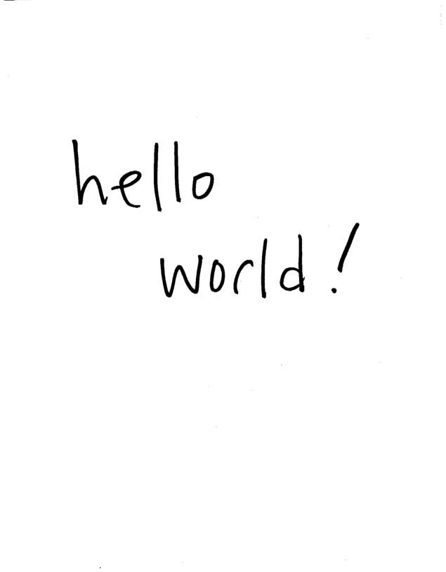 fax page