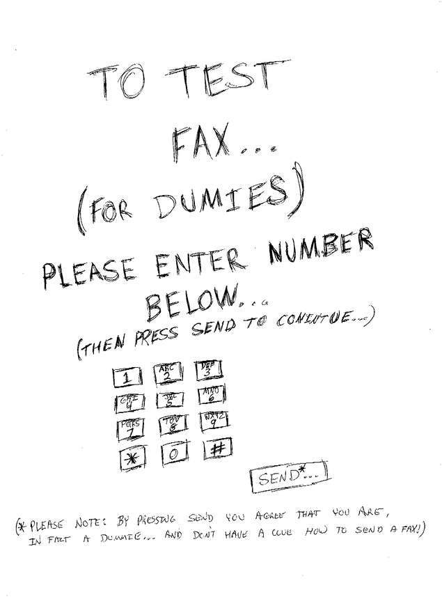 fax page