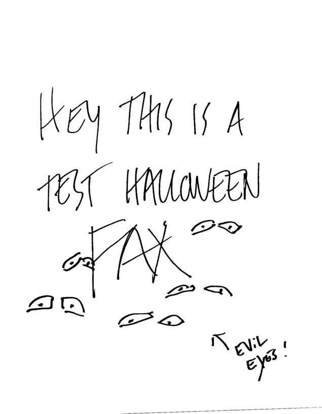 fax page