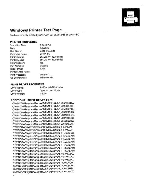 fax page