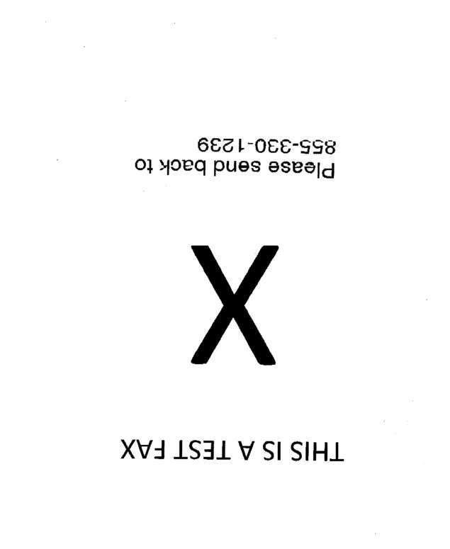 fax page