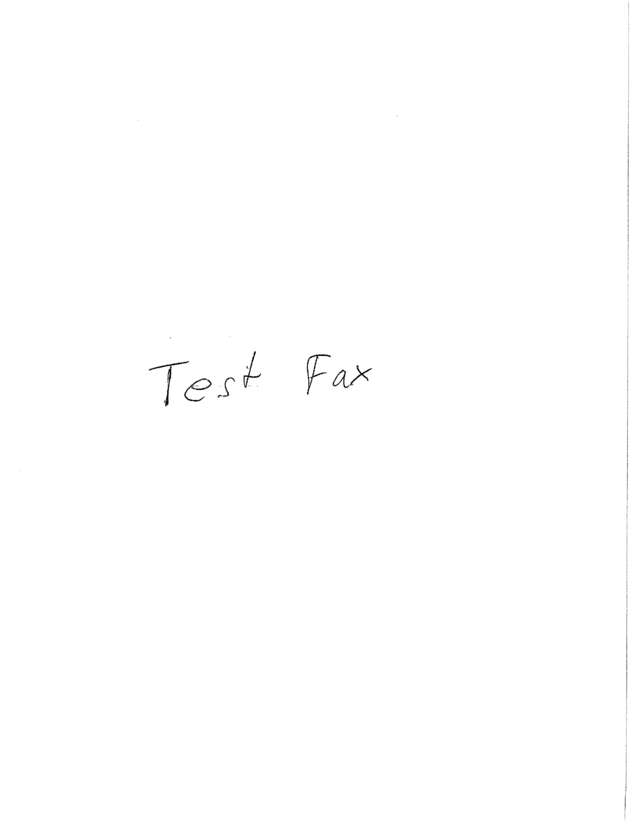 fax page
