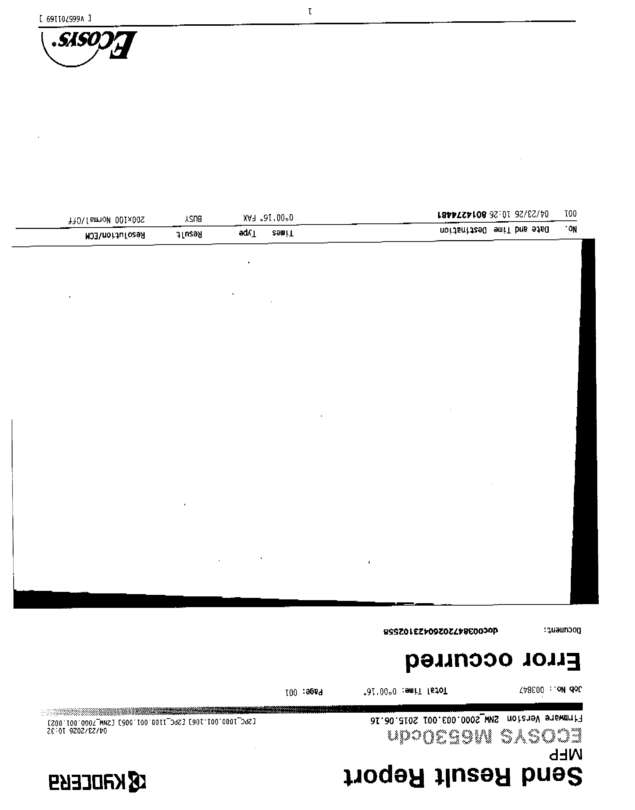fax page
