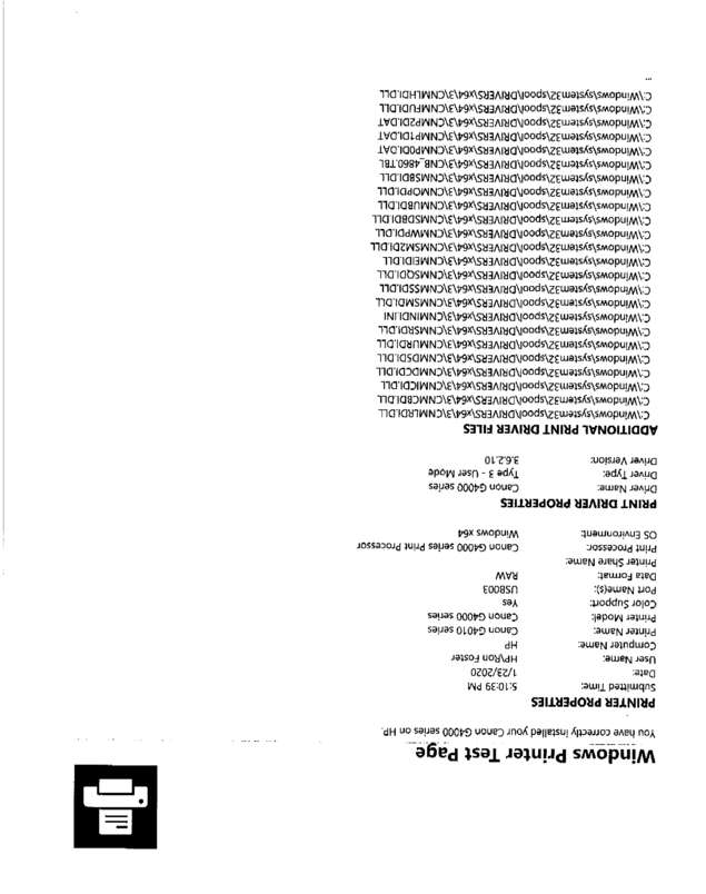 Fax page