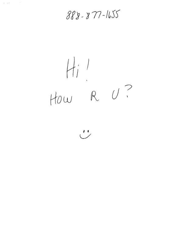 Fax page