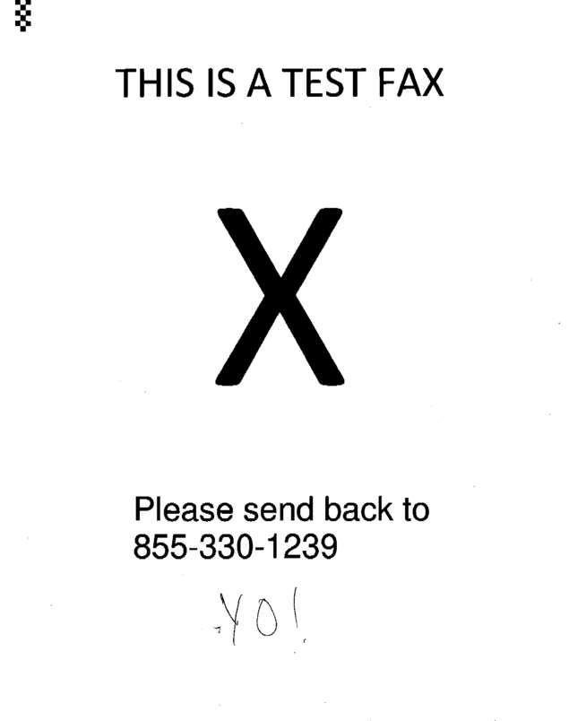 fax page