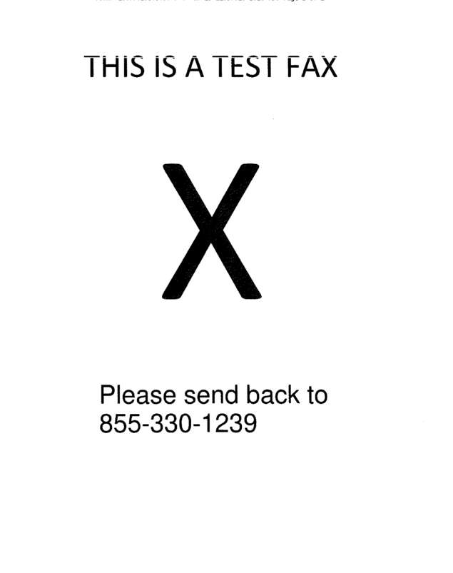 fax page