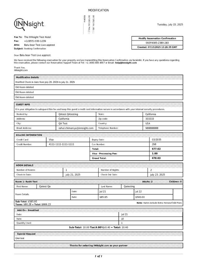 fax page