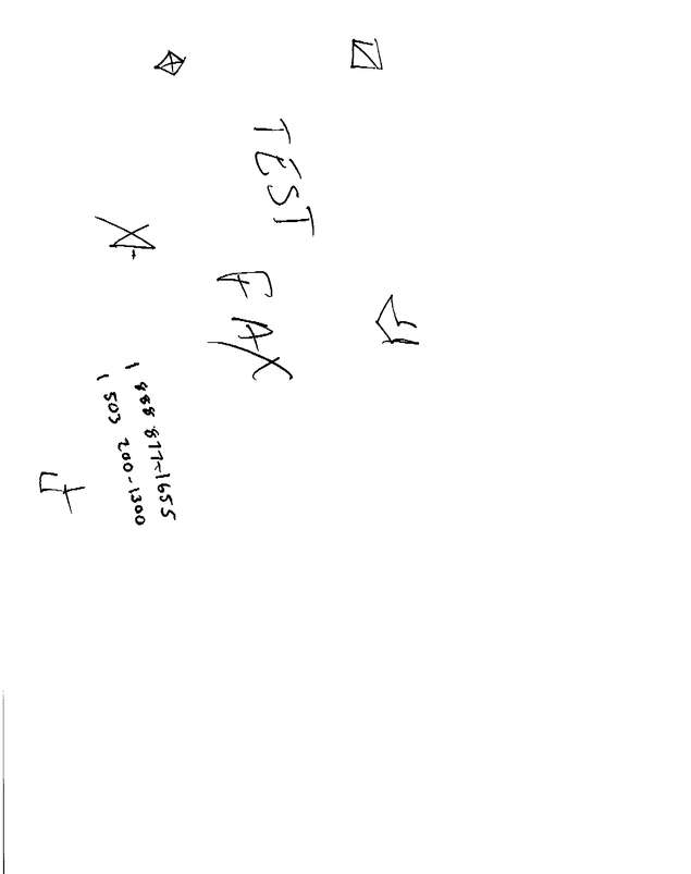 Fax page