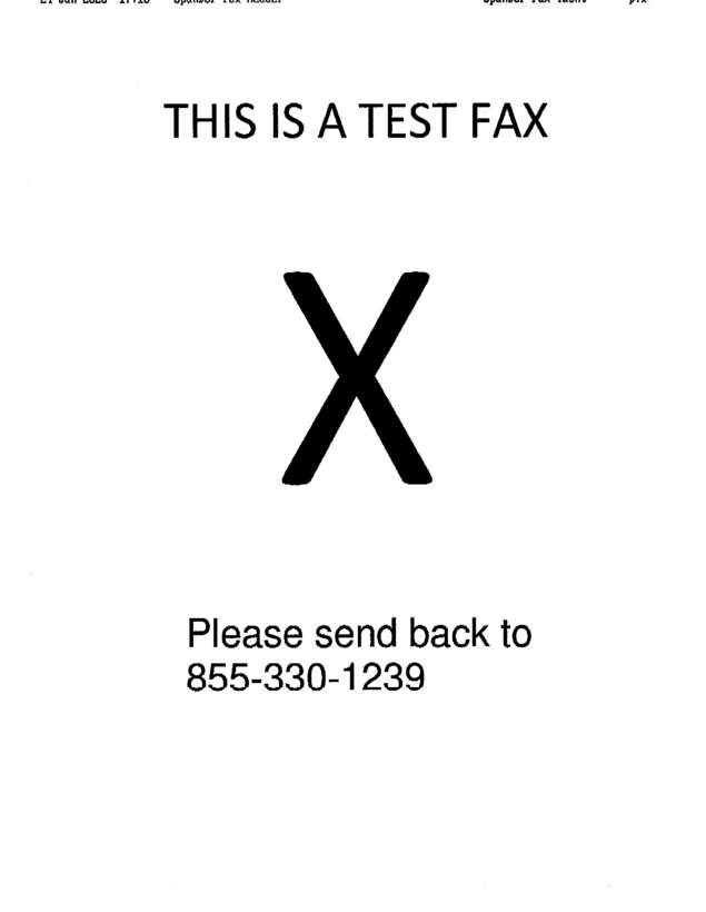 fax page
