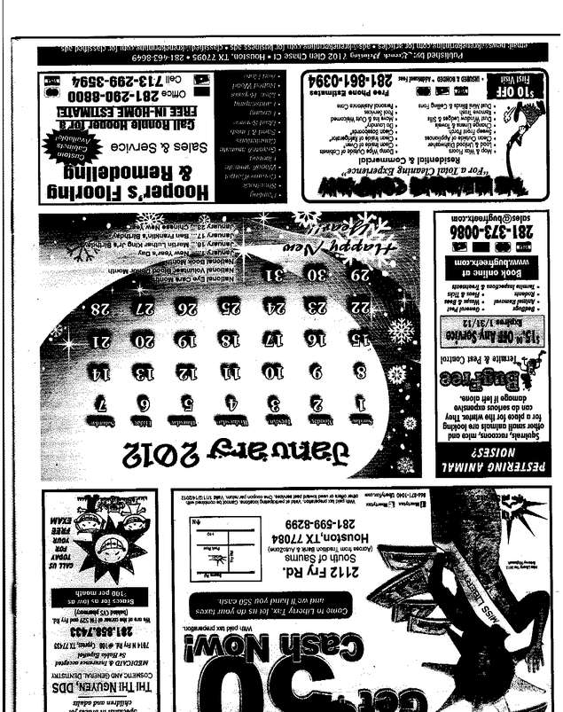 Fax page