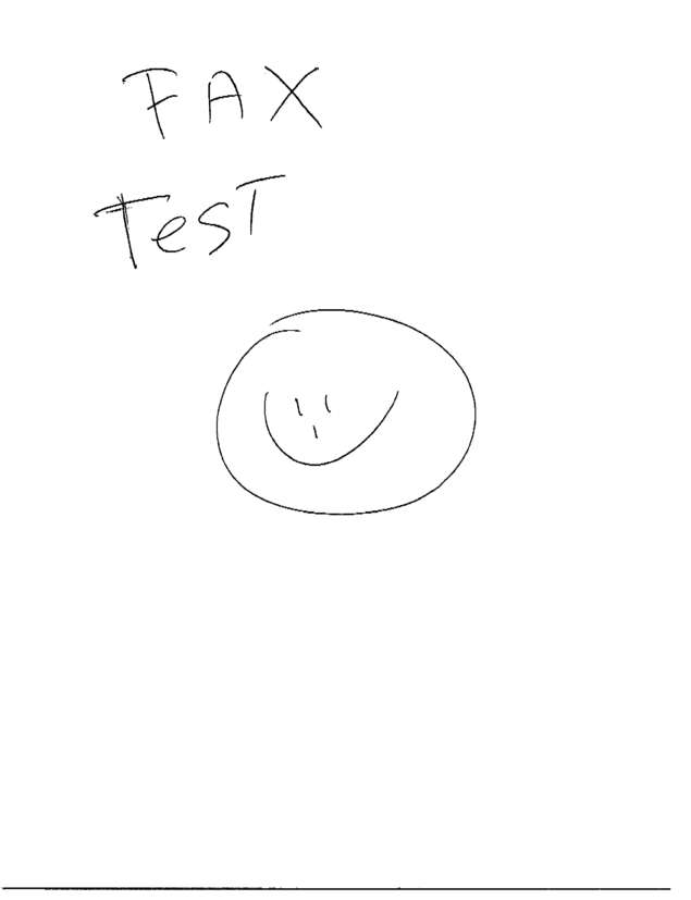 Fax page