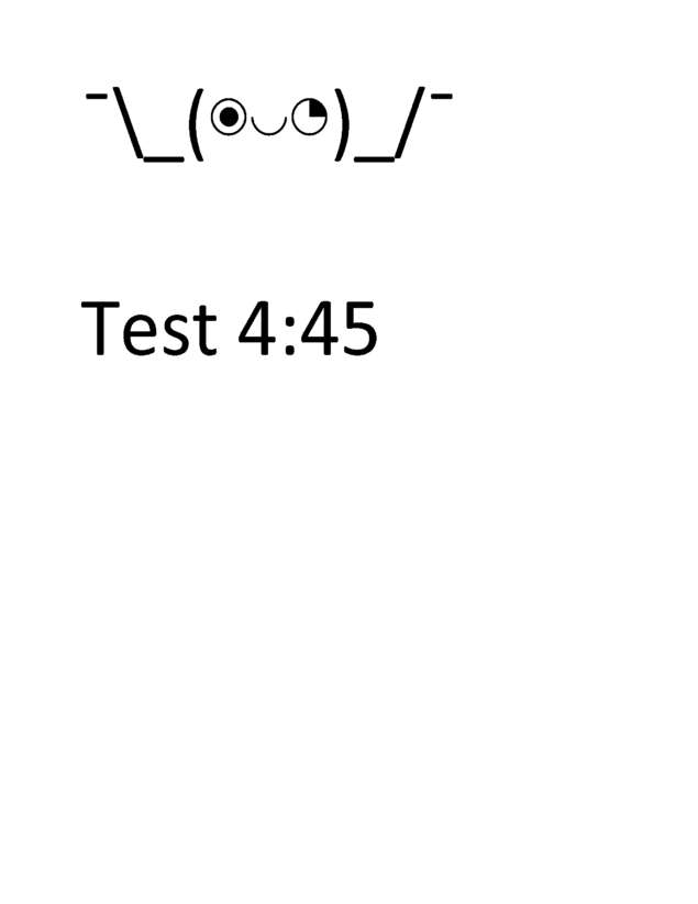 Fax page