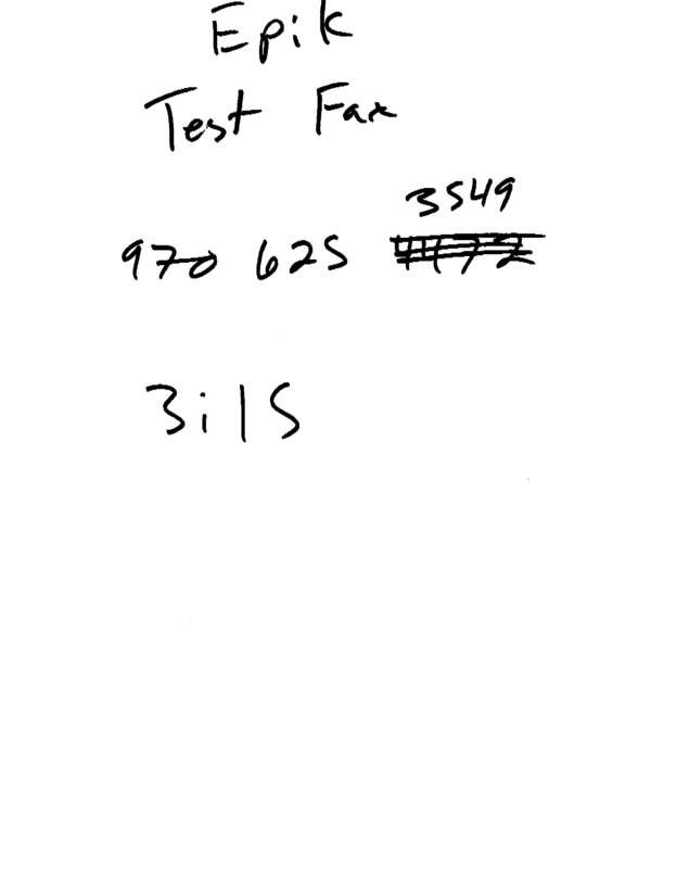 fax page