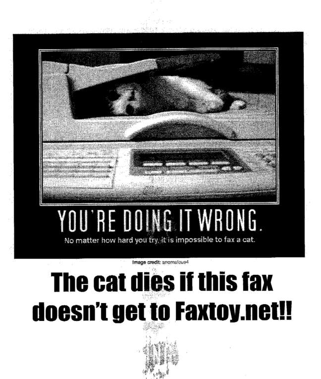 fax page