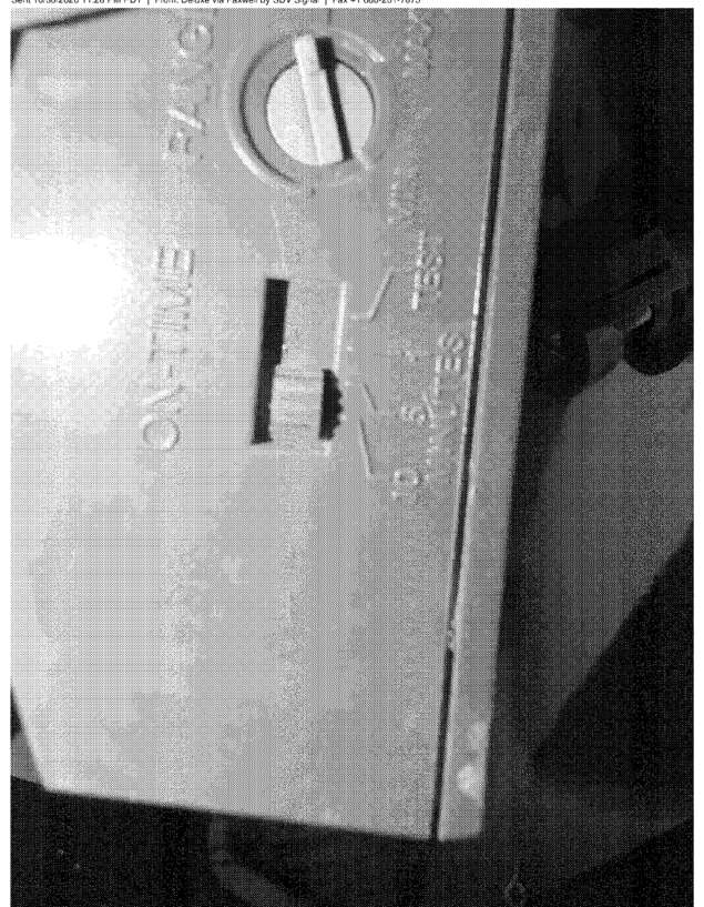 Fax page