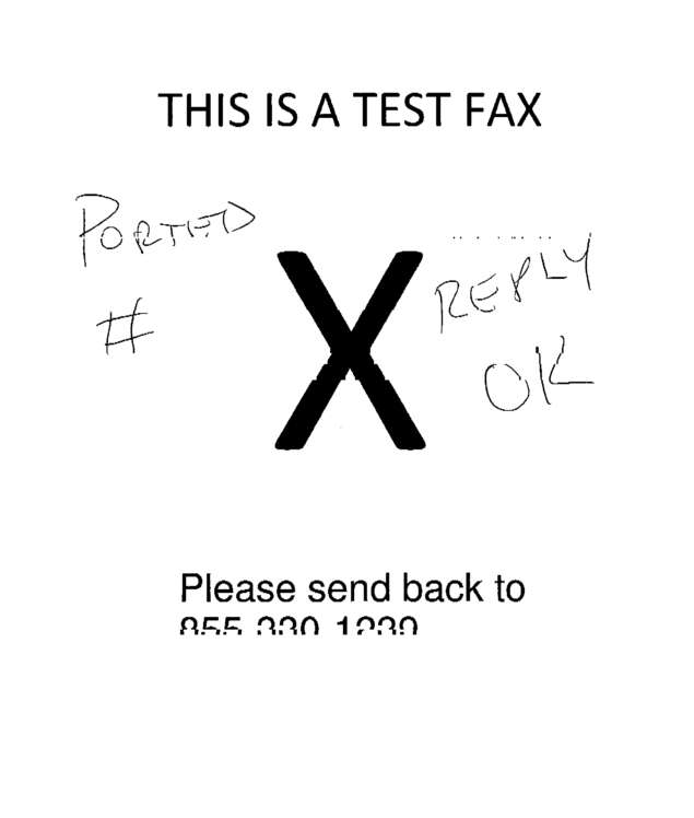 fax page