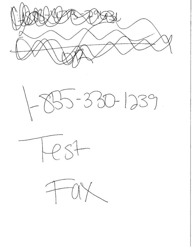 fax page