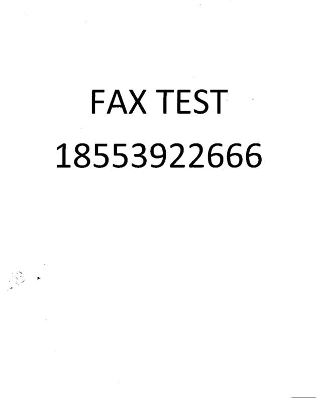 fax page