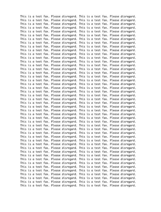fax page
