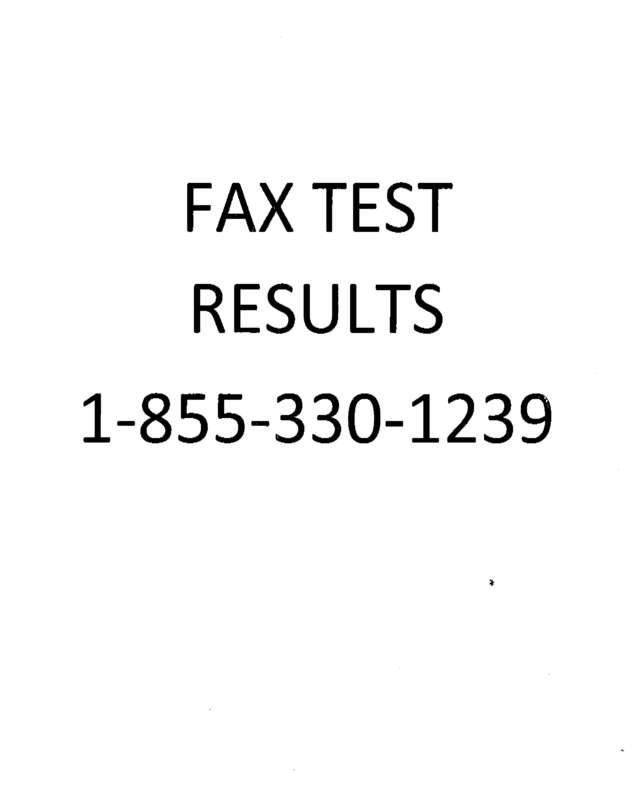 fax page