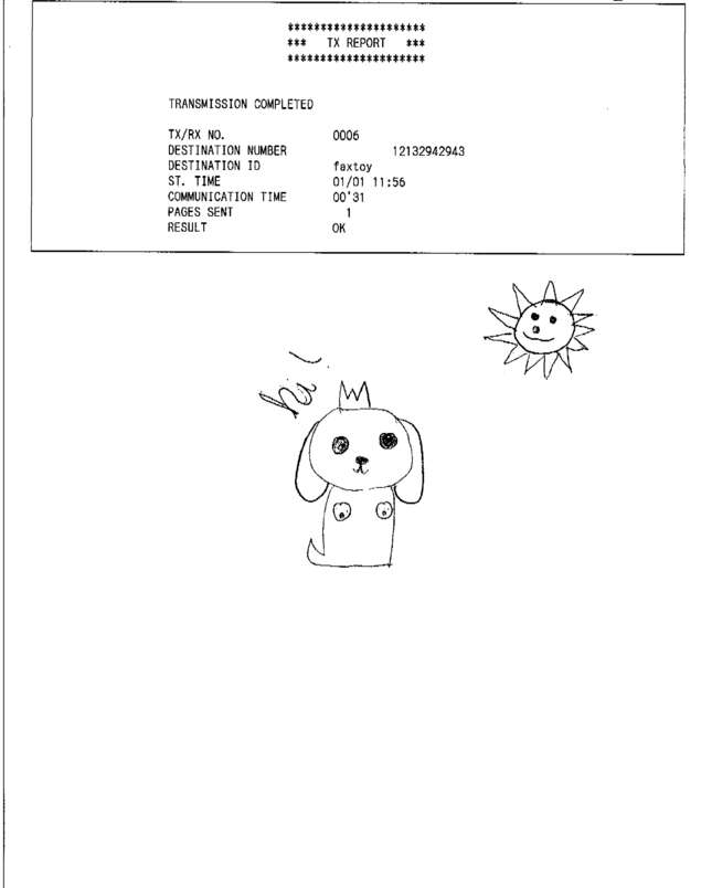 fax page