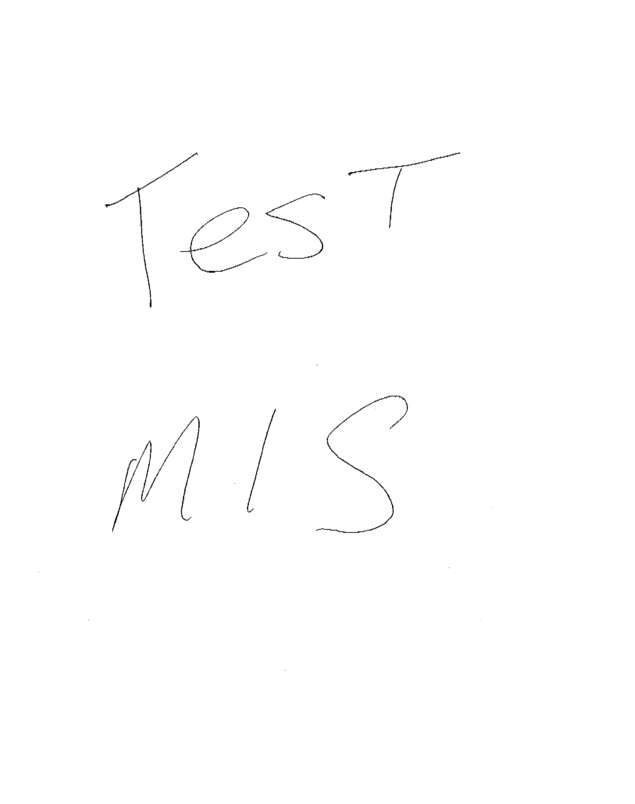 Fax page