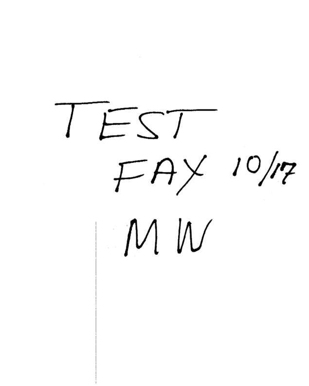 fax page
