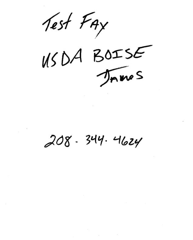 fax page