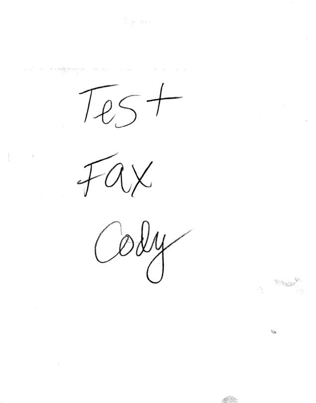 fax page