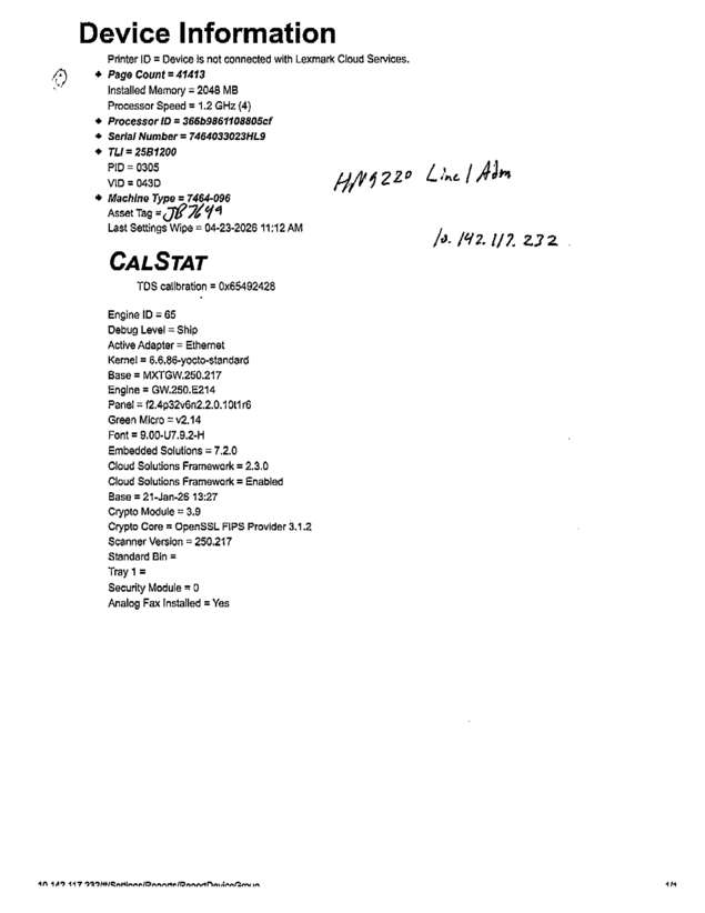fax page