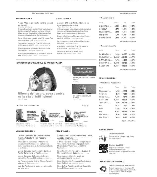 Fax page