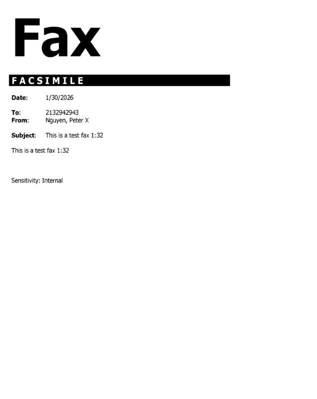 fax page