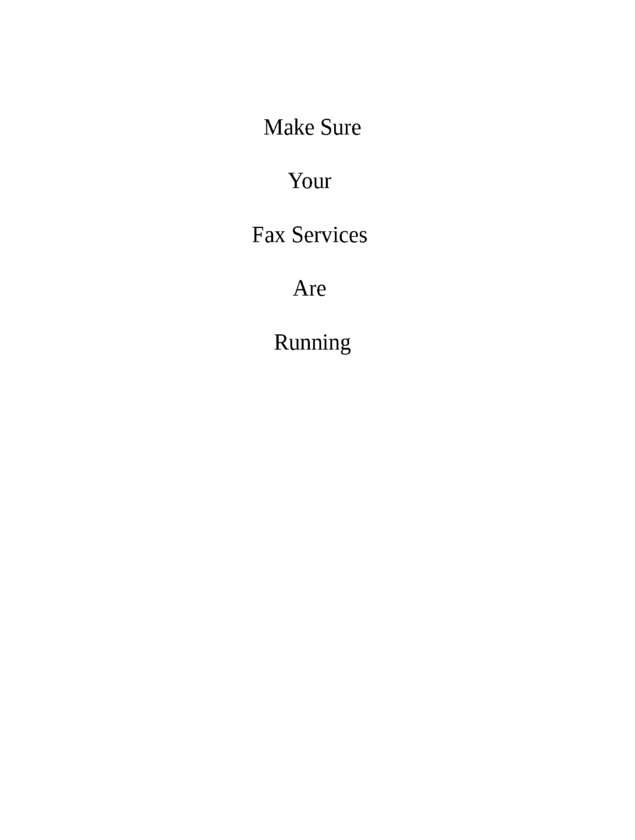 fax page