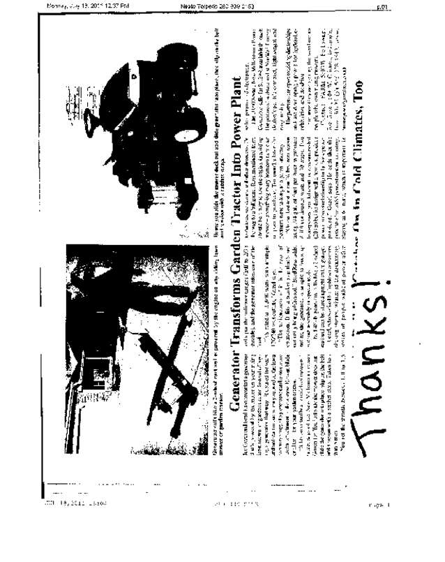 Fax page