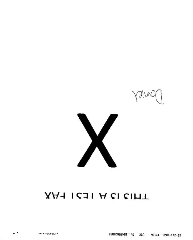 fax page