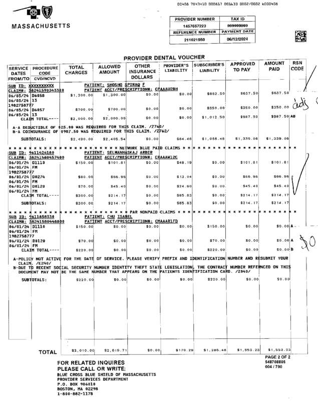 Fax page