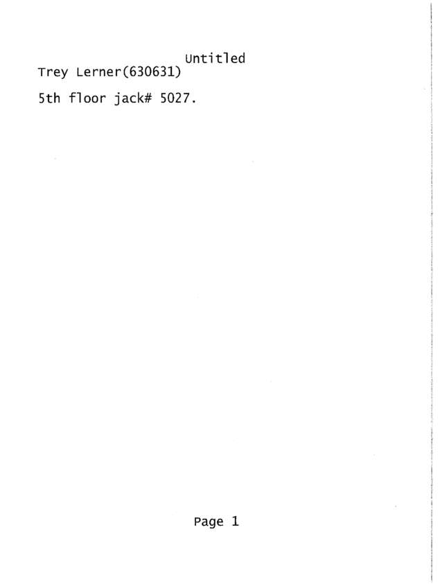 Fax page