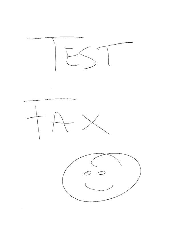 fax page