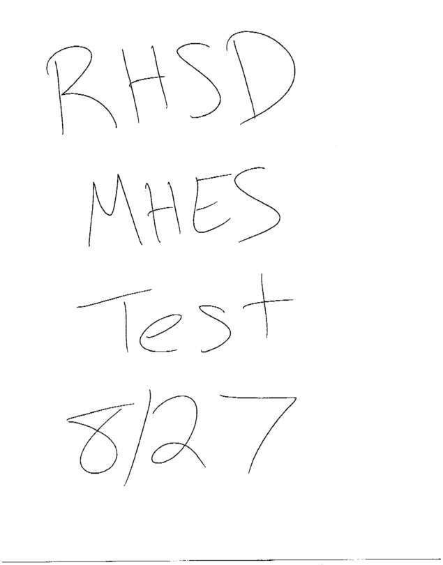 Fax page