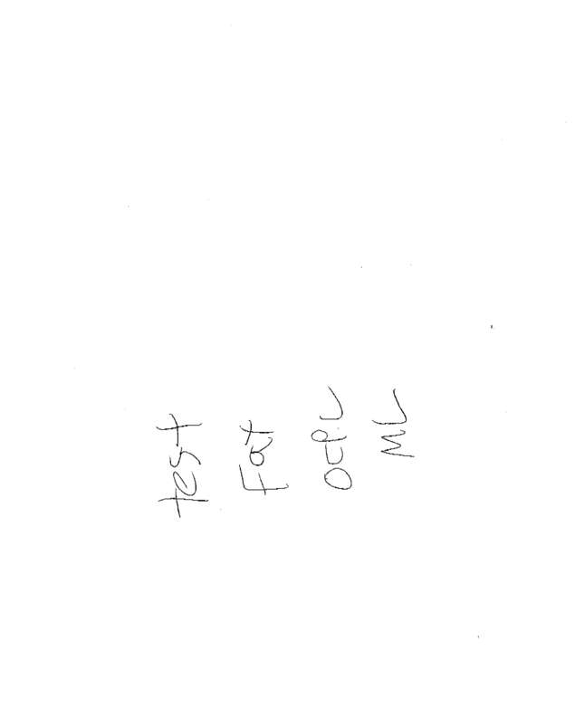 Fax page