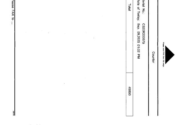 Fax page