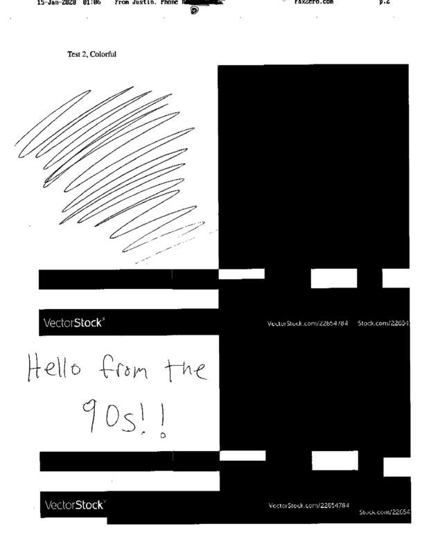 fax page