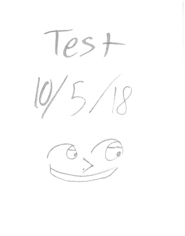 Fax page
