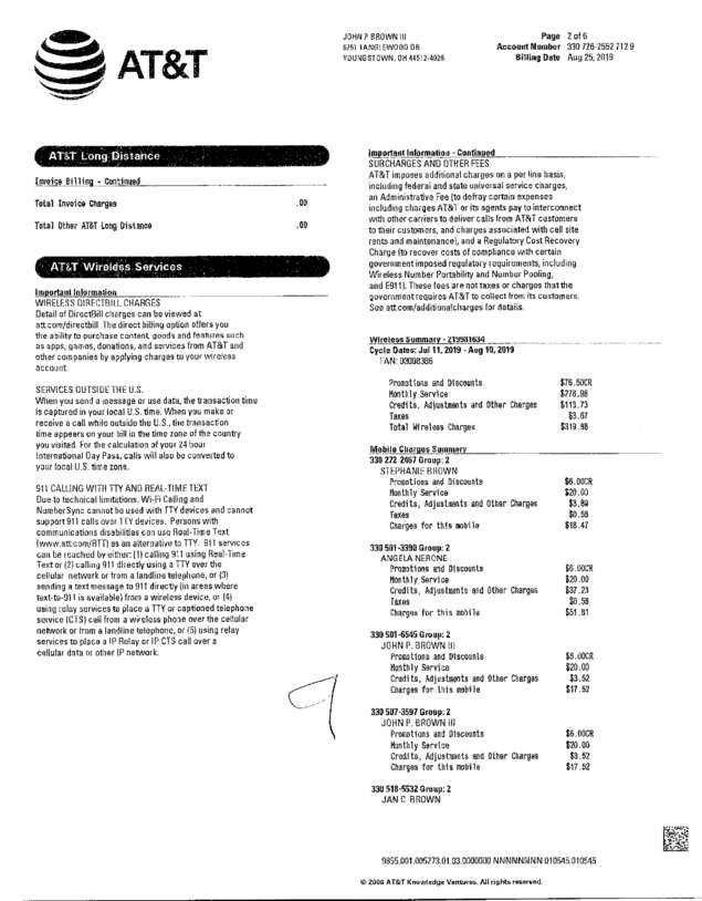 Fax page