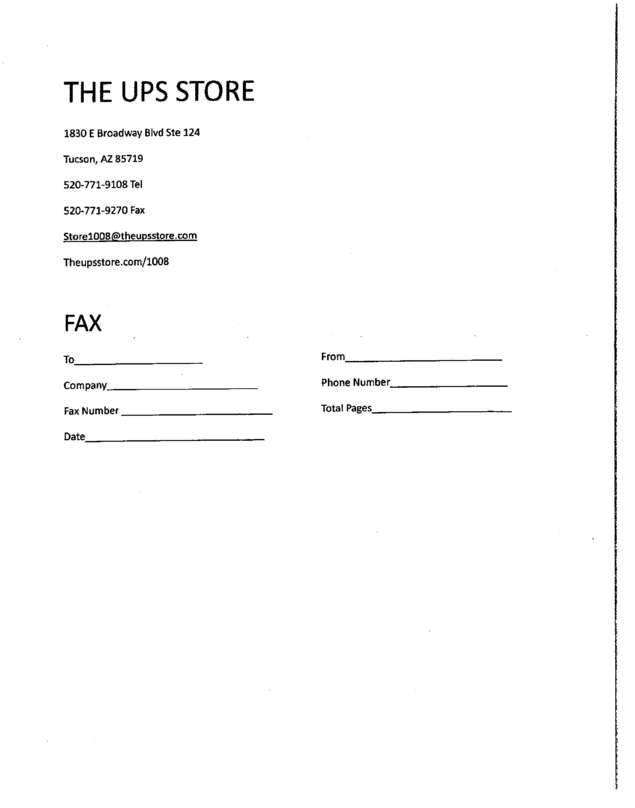 fax page