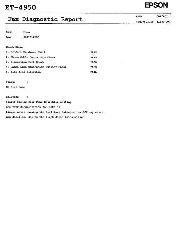 fax page